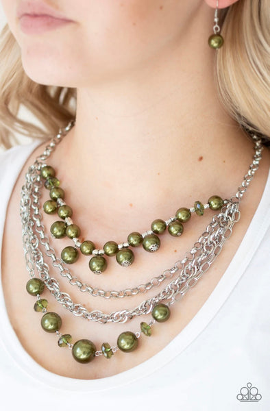 Rocking’ Rockette- Green Necklace