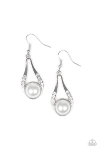 Headliner Over Heels- White Earrings