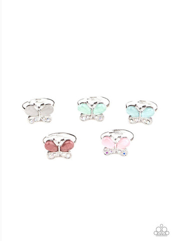 SS Butterfly Rings- #1058