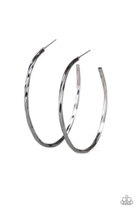 Loop de Hoop- Black Hoop Earrings