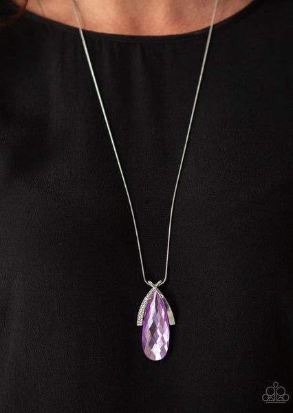 Stellar Sophistication- Purple Necklace