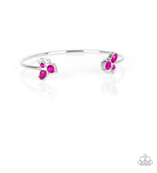 Going For Glitter- Pink Bracelet