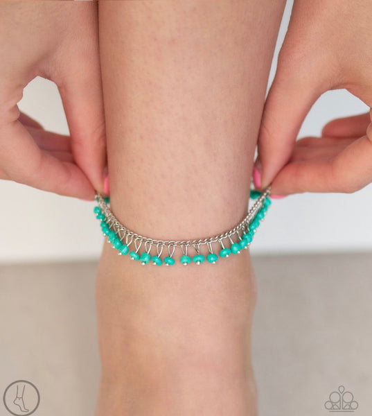 Mermaid Mix- Blue Anklet