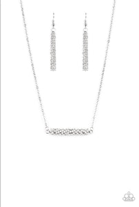 Timelessly Twinkling- White Necklace