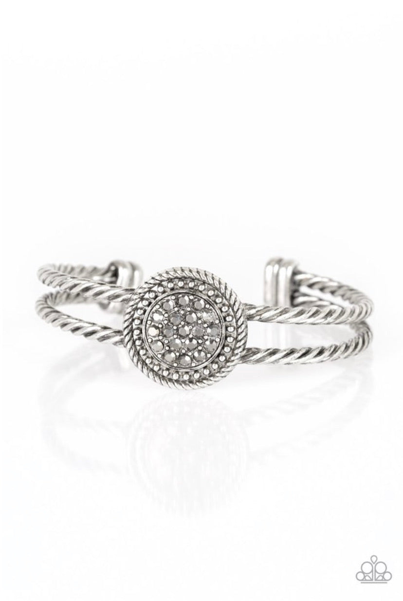 Definitely Dazzling- Silver Bracelet