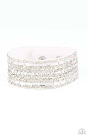 Rebel Radiance- White Urban Bracelet