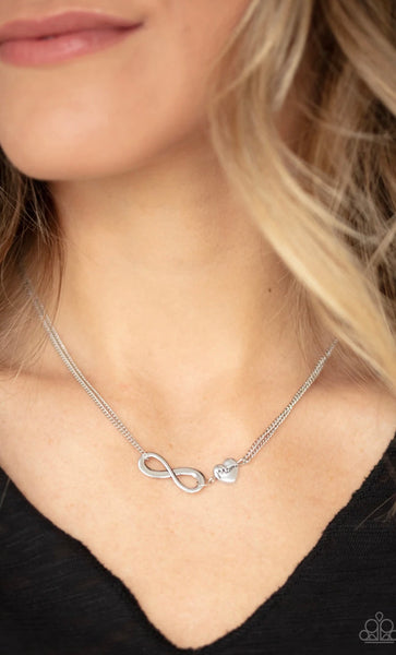 Love Eternally- Silver Necklace