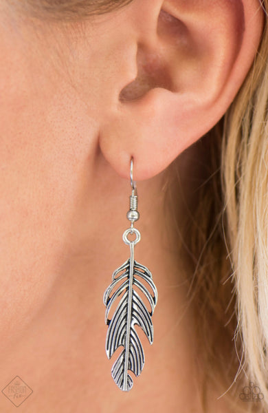 Singing Sparrow- Silver Earrings