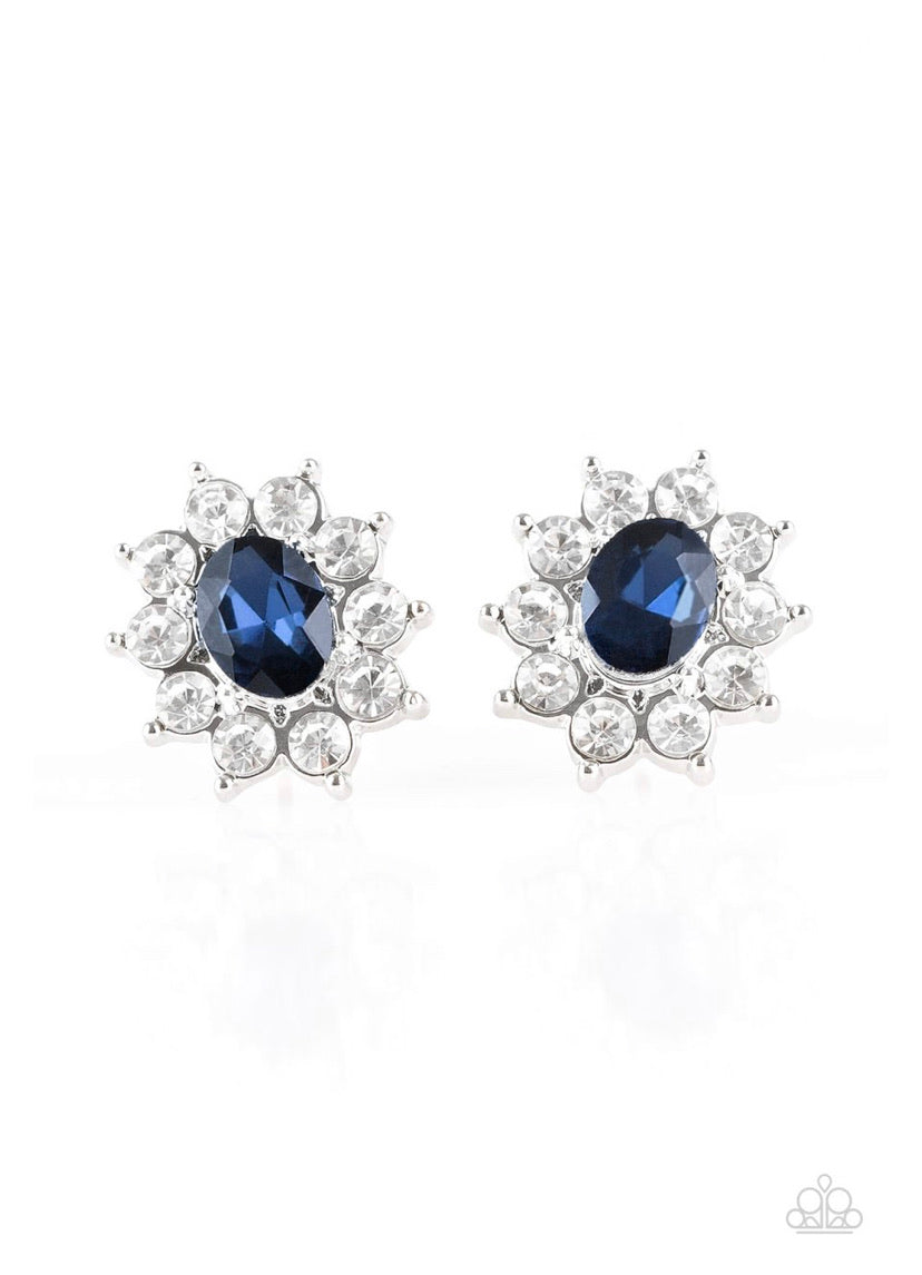 Starry Nights- Blue Post Earrings