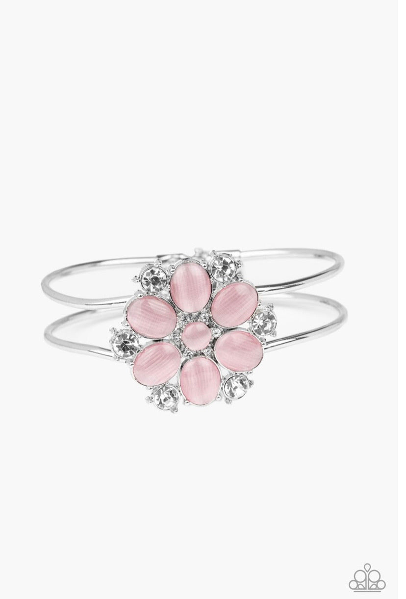 Garden Extravagance- Pink Bracelet