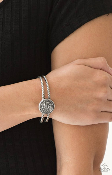 Definitely Dazzling- Silver Bracelet