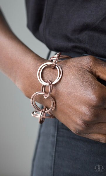 Give Me A Ring- Copper Bracelet