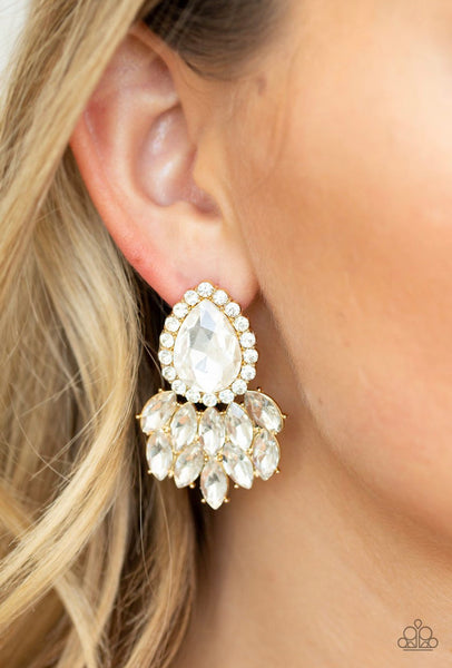 A Breath Of Fresh Heir- Gold Post Earrings