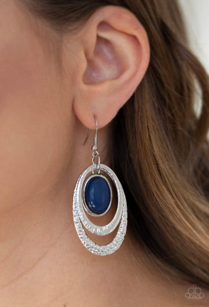 Seaside Spinster- Blue Earrings