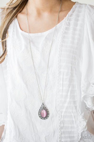 Total Tranquility- Pink Necklace