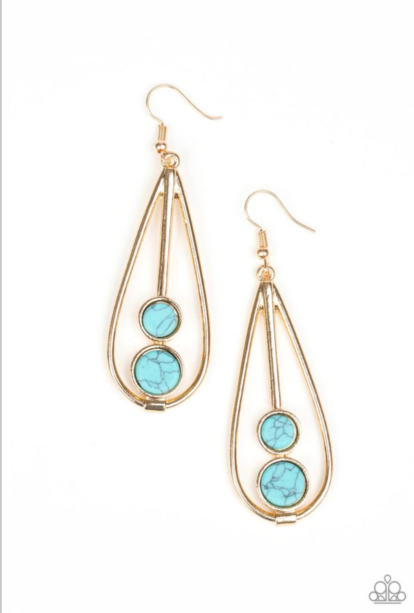 Natural Nova- Gold Earrings