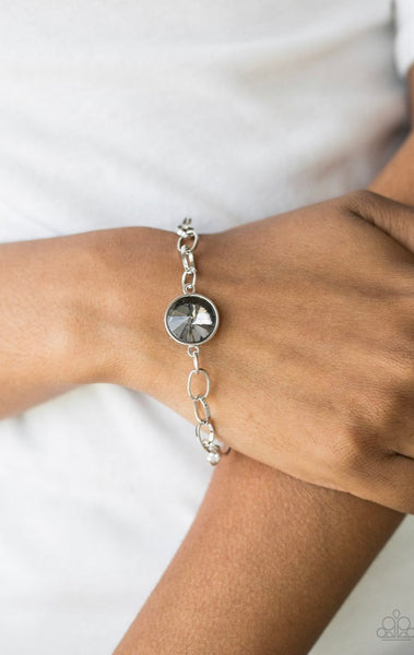 All Aglitter- Silver Bracelet