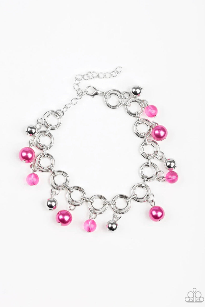 Fancy Fascination- Pink Bracelet